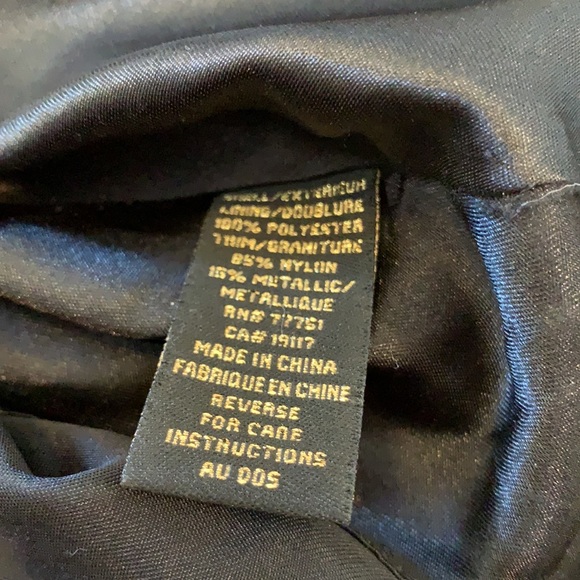 Vintage Betsey Johnson 90 2000 y2K ruffle glitter silk Full Tiered cupcake dress - Picture 14 of 17